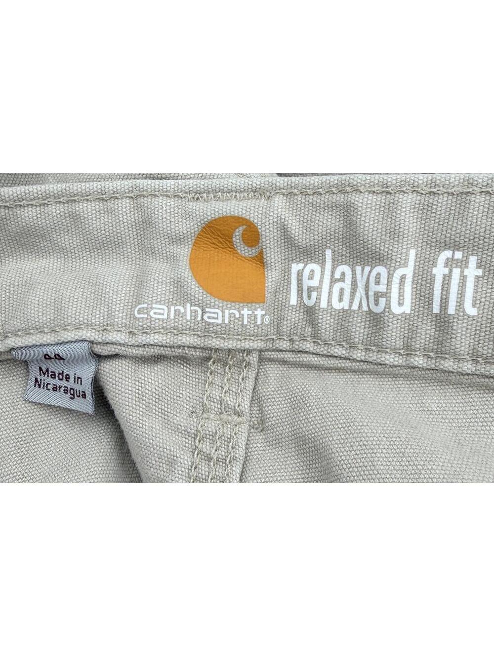 Carhartt Relaxed Fit Cargo Shorts Gray Men's Waist 44 - Picture 3 of 4